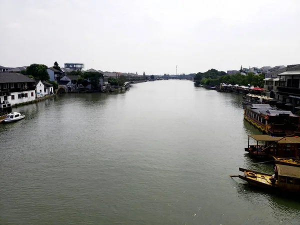 Vista Del Casco Antiguo Ciudad — Foto de Stock