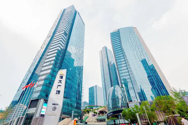 Rascacielos Modernos Hong Kong — Foto de Stock