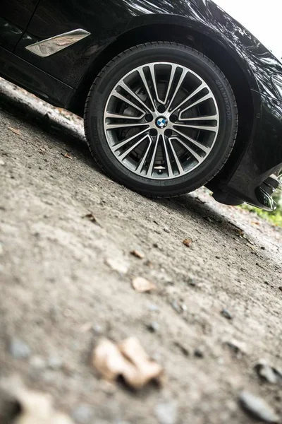 Primer Plano Pieza Del Vehículo Concepto Transporte — Foto de Stock