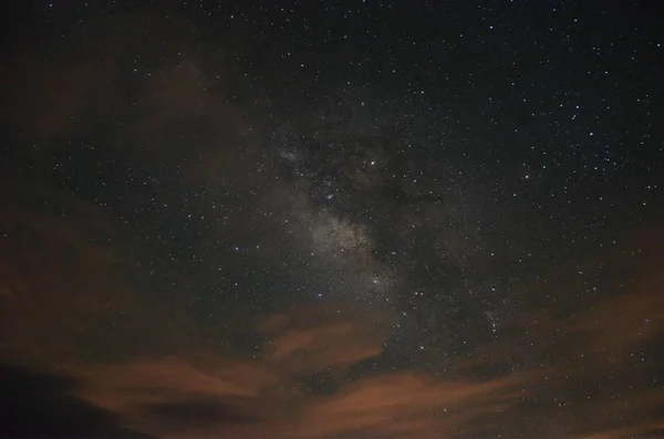 Vía Láctea Estrellas Cielo Galaxia — Foto de Stock