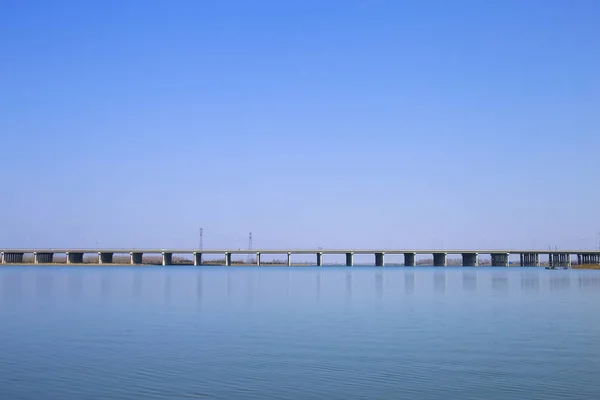 Puente Sobre Río Ciudad Florida — Foto de Stock