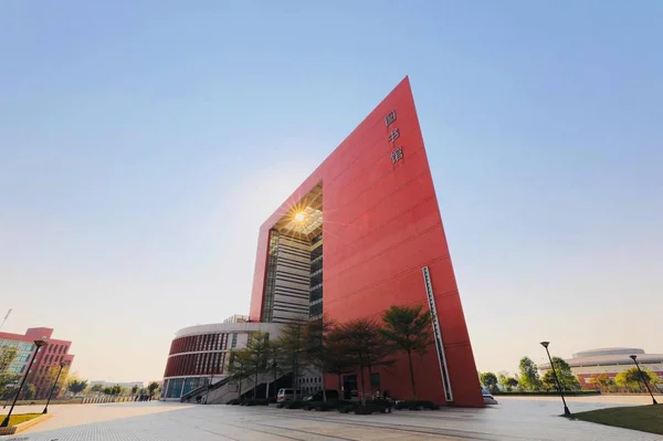 Edificio Moderno Ciudad China — Foto de Stock