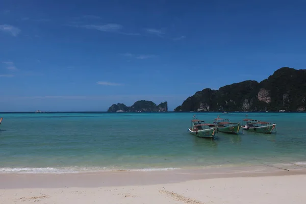 Hermosa Playa Tropical Viajes — Foto de Stock