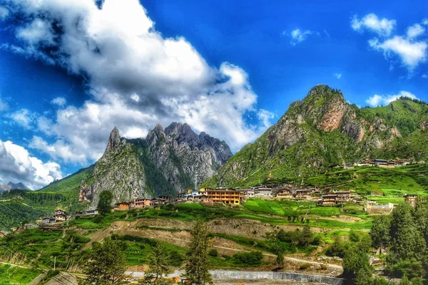 Bellissimo Paesaggio Della Valle Sacra Degli Incas Peru — Foto Stock
