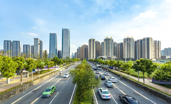 Ciudad Shenzhen China — Foto de Stock