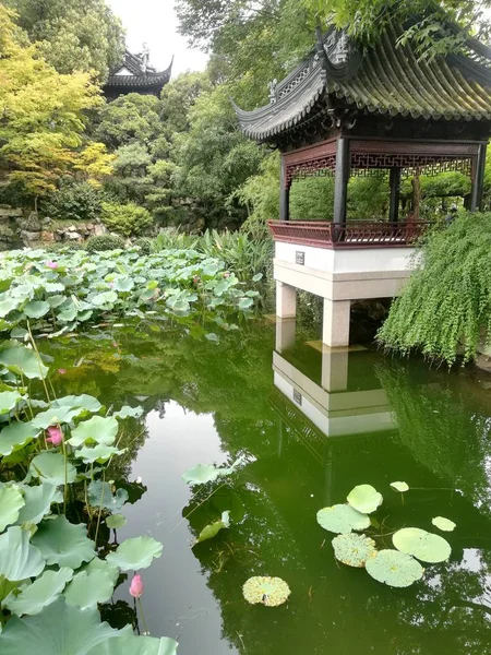 Pabellón Japonés Jardín — Foto de Stock