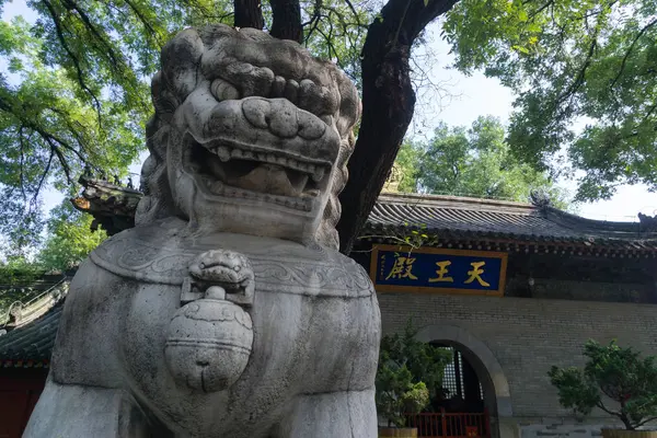 Antigua Estatua Buda Ciudad Tailandia — Foto de Stock