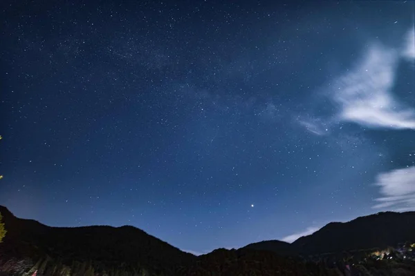 Vía Láctea Estrellas Cielo Galaxia — Foto de Stock