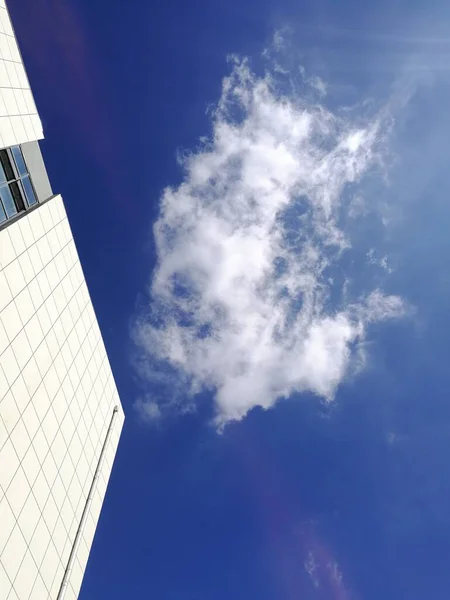 Cielo Azul Con Nubes Paisaje Nublado — Foto de Stock