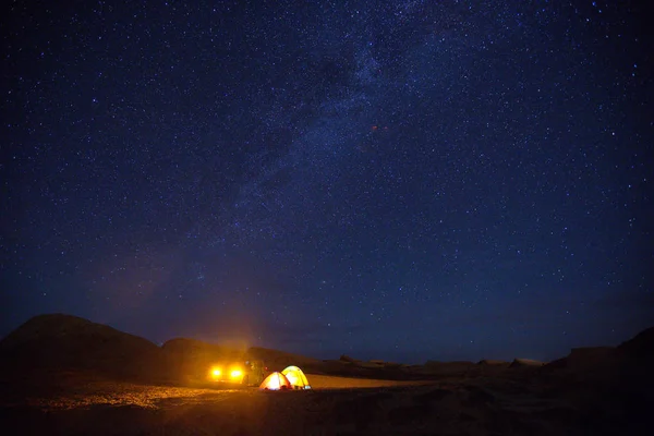 Vía Láctea Estrellas Cielo Galaxia — Foto de Stock