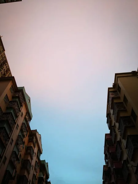 stock image old building in the city of china