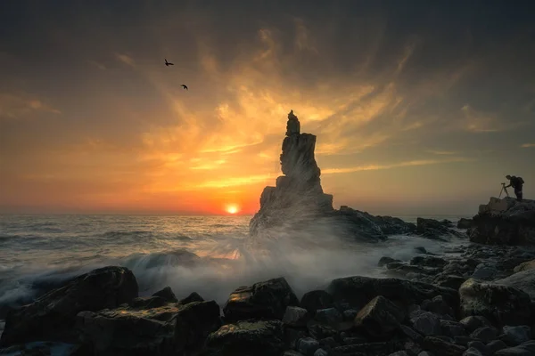 Hermosa Vista Del Mar Naturaleza — Foto de Stock