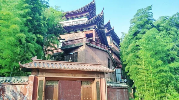 the old chinese architecture in changdeokgung palace in seoul city in korea