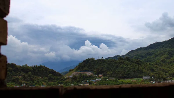 Vista Las Montañas Ciudad Tailandia — Foto de Stock