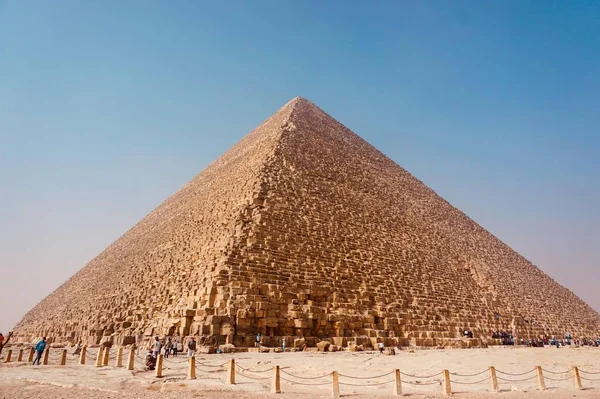 Piramidy Gizie Egipskie — Zdjęcie stockowe