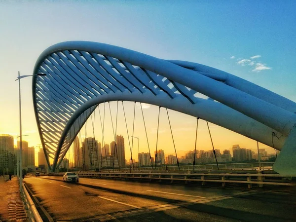 Vista Del Puente Ciudad Viajes — Foto de Stock