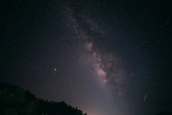 Vía Láctea Estrellas Cielo Galaxia — Foto de Stock