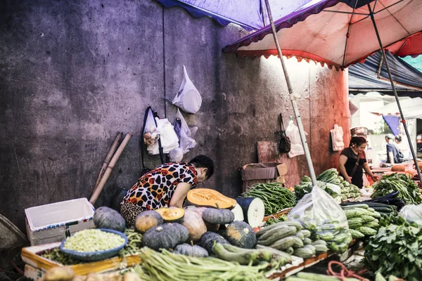 Verduras Frutas Mercado — Foto de Stock