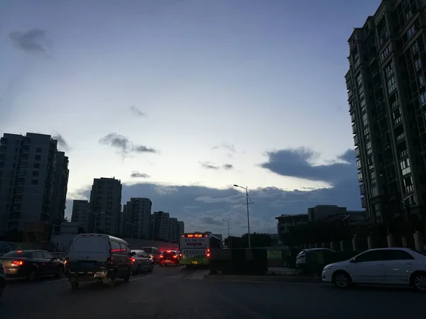 Vista Del Paisaje Urbano Con Edificios Modernos — Foto de Stock