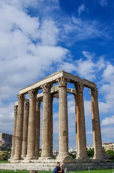 Ruinas Antiguas Del Templo Apollo Athens Grecia — Foto de Stock