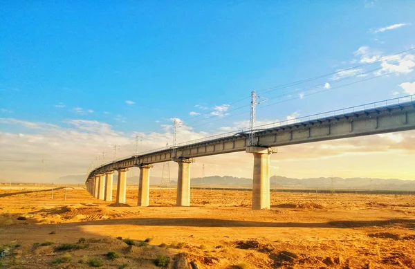 Strada Nella Città Dell Autostrada — Foto Stock