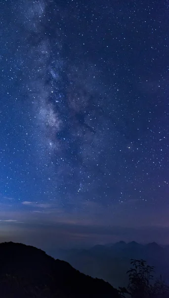 Hermoso Cielo Estrellado Noche — Foto de Stock