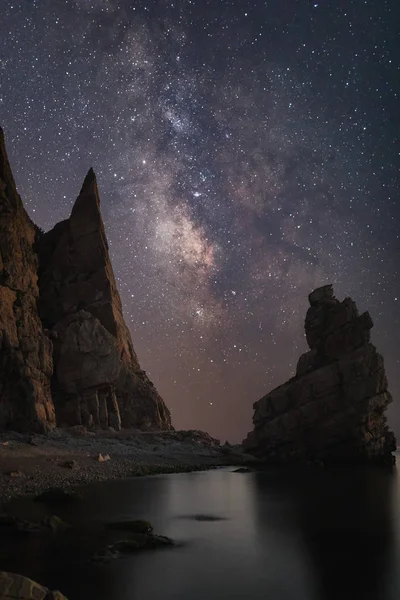 Hermoso Cielo Nocturno Crepúsculo — Foto de Stock