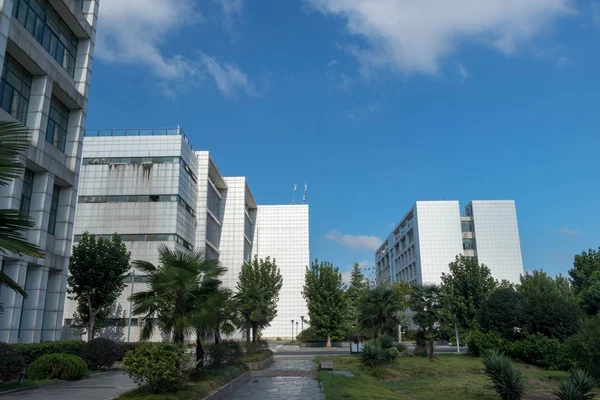 Edificio Moderno Ciudad China — Foto de Stock