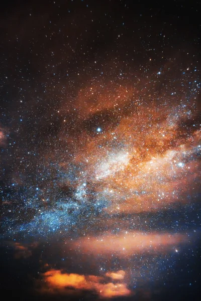 星と空の夜景 — ストック写真