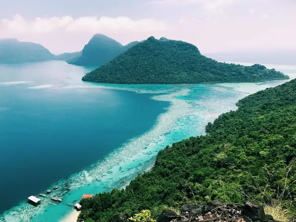 Hermosa Playa Tropical Viajes — Foto de Stock