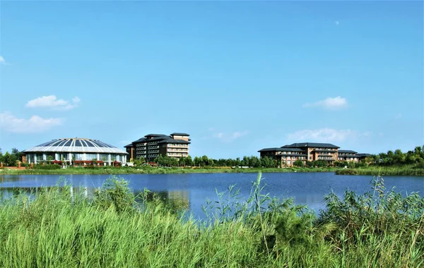 Hermosa Vista Del Lago Parque — Foto de Stock