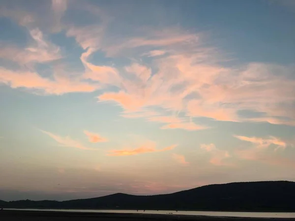 美しい夕日の眺め — ストック写真
