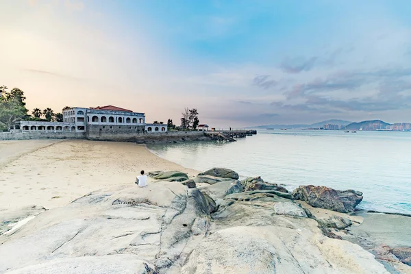 Hermosa Vista Orilla Del Mar Viajes — Foto de Stock