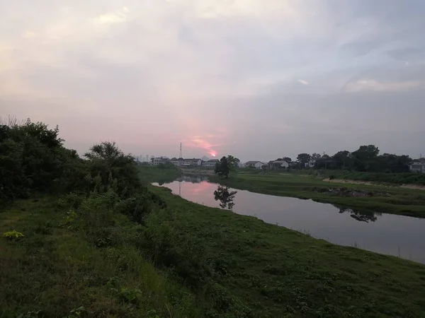 Hermoso Paisaje Ciudad Tailandia — Foto de Stock