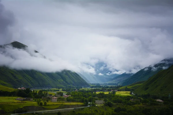 Bela Paisagem Montanha Nas Montanhas — Fotografia de Stock