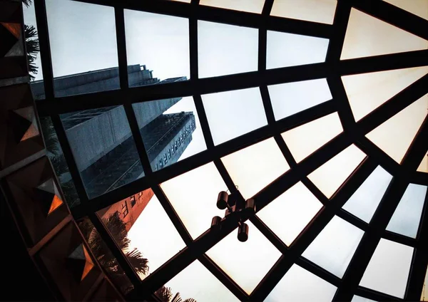 window with reflection of windows and glass