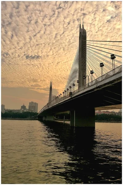 Vista Del Puente Río Ciudad Londres — Foto de Stock