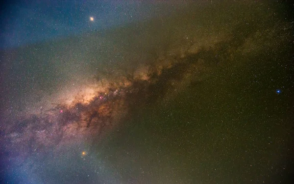 Milchstraße Galaxie Raum Abstrakten Hintergrund — Stockfoto