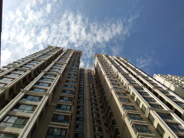 Vista Del Edificio Moderno Hong Kong — Foto de Stock