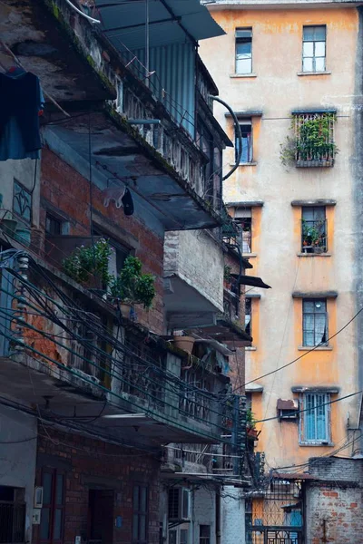 stock image old building in the city of barcelona