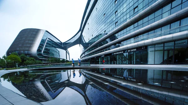Edificio Moderno Shanghai China — Foto de Stock