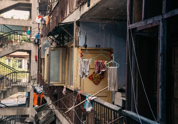 Antiga Casa Pesca Cidade Tailândia — Fotografia de Stock