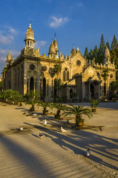 Vista Catedral Palermo Sicilia Italia — Foto de Stock