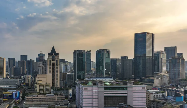 City Skyline Night — Stock Photo, Image