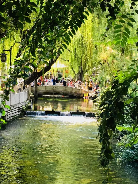 Hermosa Vista Del Parque Ciudad — Foto de Stock