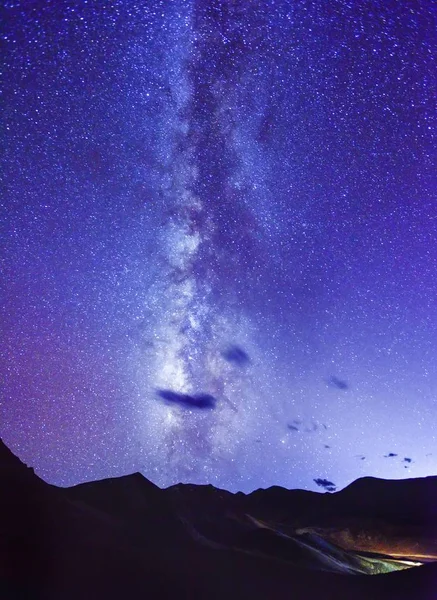 Milky Way Mountain — Stock Photo, Image