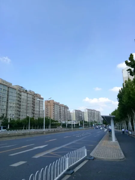 Ciudad Del Edificio Moderno Fondo — Foto de Stock