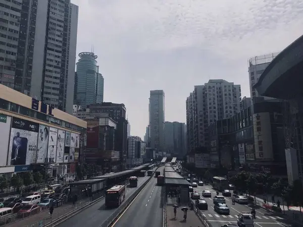 Edificios Calles Casas Ciudad — Foto de Stock