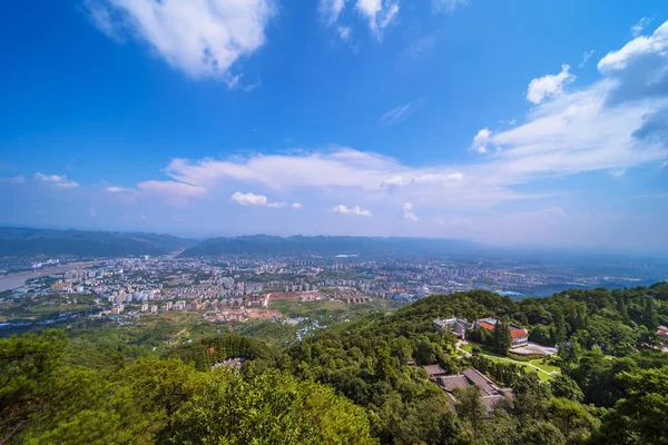 Vista Ciudad Capital Del Monumento Más Famoso Del Mundo — Foto de Stock