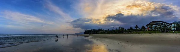 Hermoso Atardecer Sobre Mar — Foto de Stock